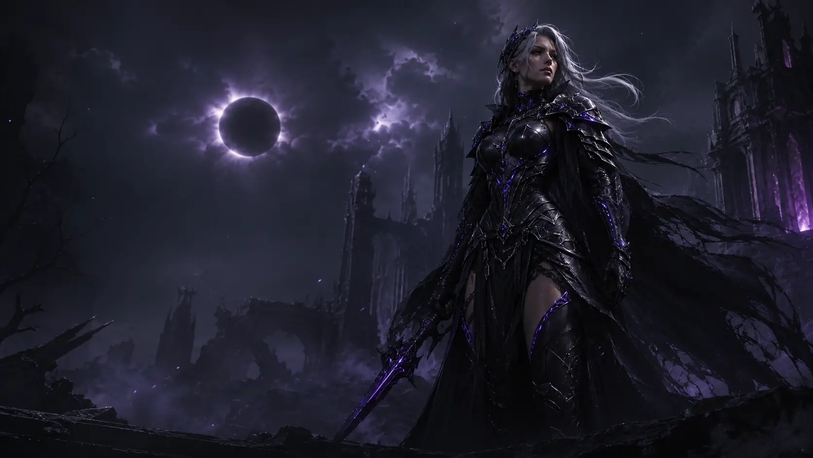 Eclipse Warden — cinematic hero artwork